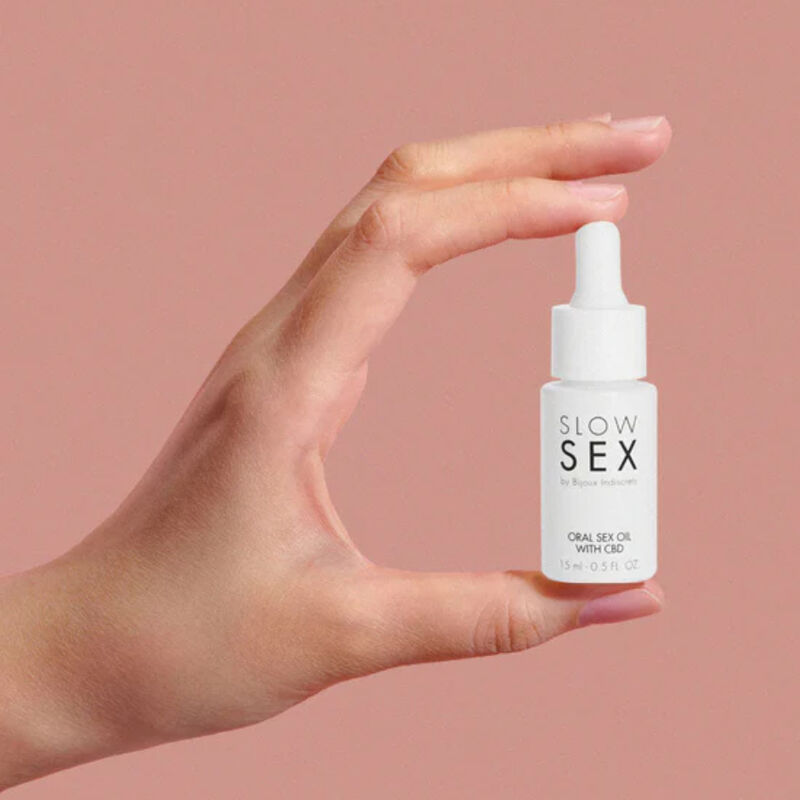 BIJOUX - SLOW SEX ORALSEXÖL MIT CBD 15 ML – Bild 3