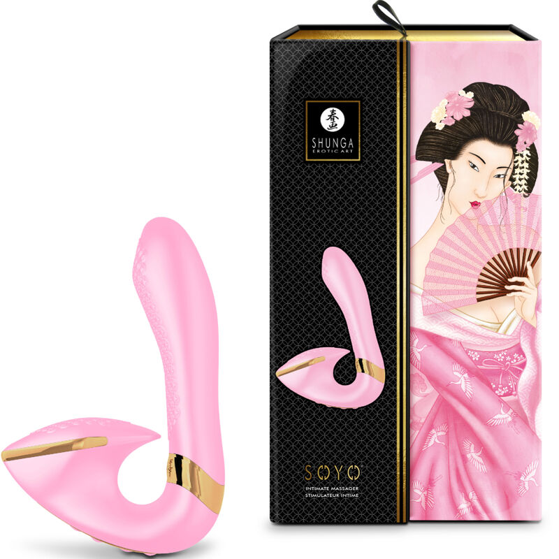 SHUNGA - SOYO MASAJEADOR INTIMO ROSA – Bild 3