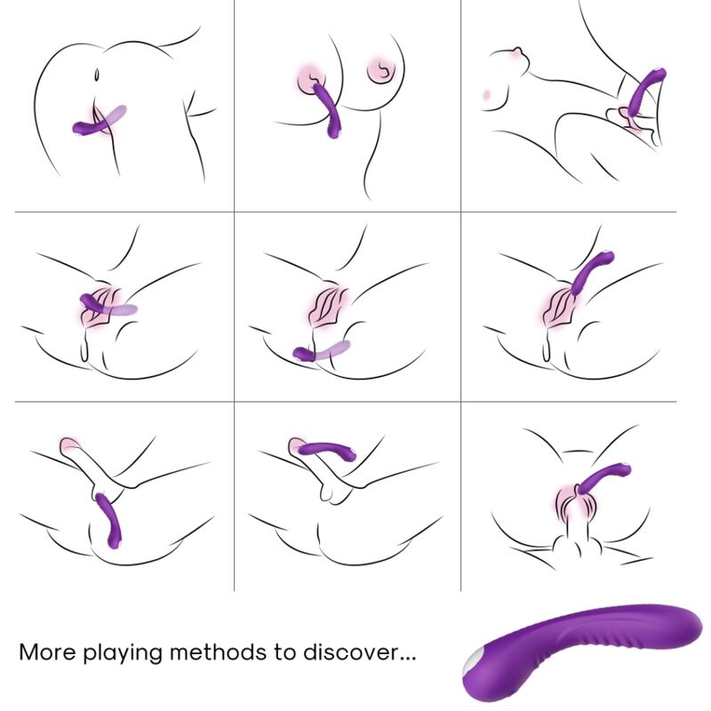 ARMONY - LEGEND VIBRATOR SILIKON LILA – Bild 2