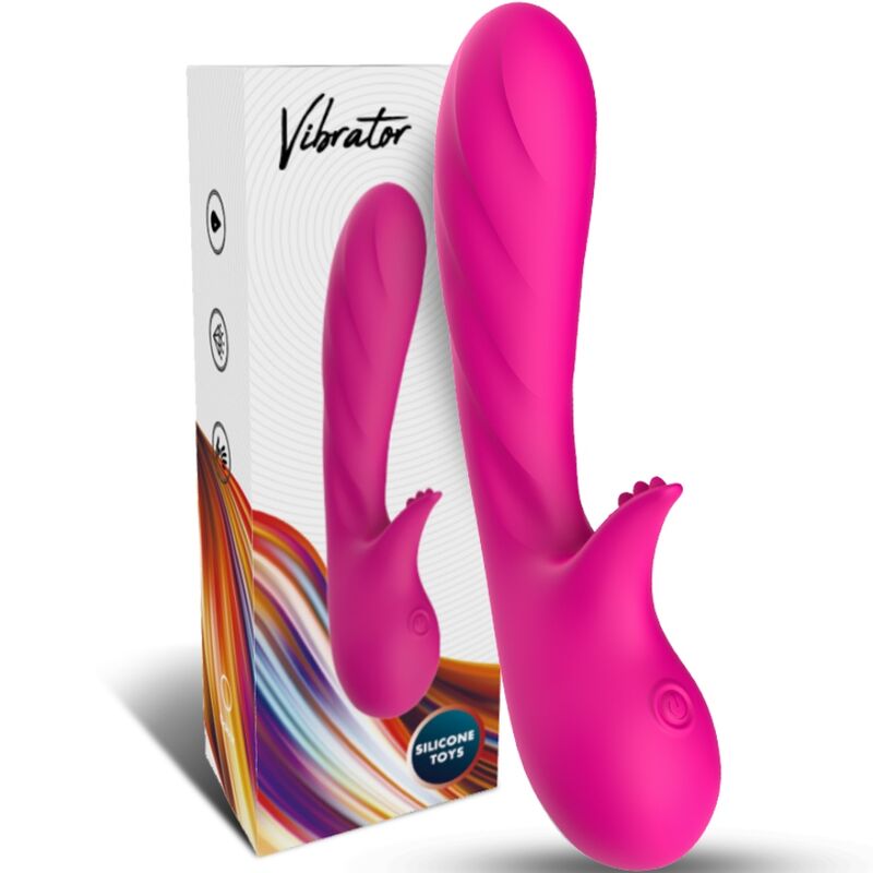 ARMONY - ROMANCE VIBRATOR MIT STIMULATOR FUCHSIA – Bild 5