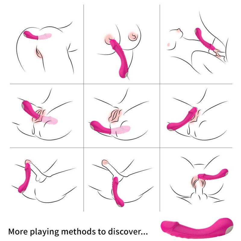 ARMONY - DILDO VIBRATOR G-SPOT SILIKON LILA – Bild 2