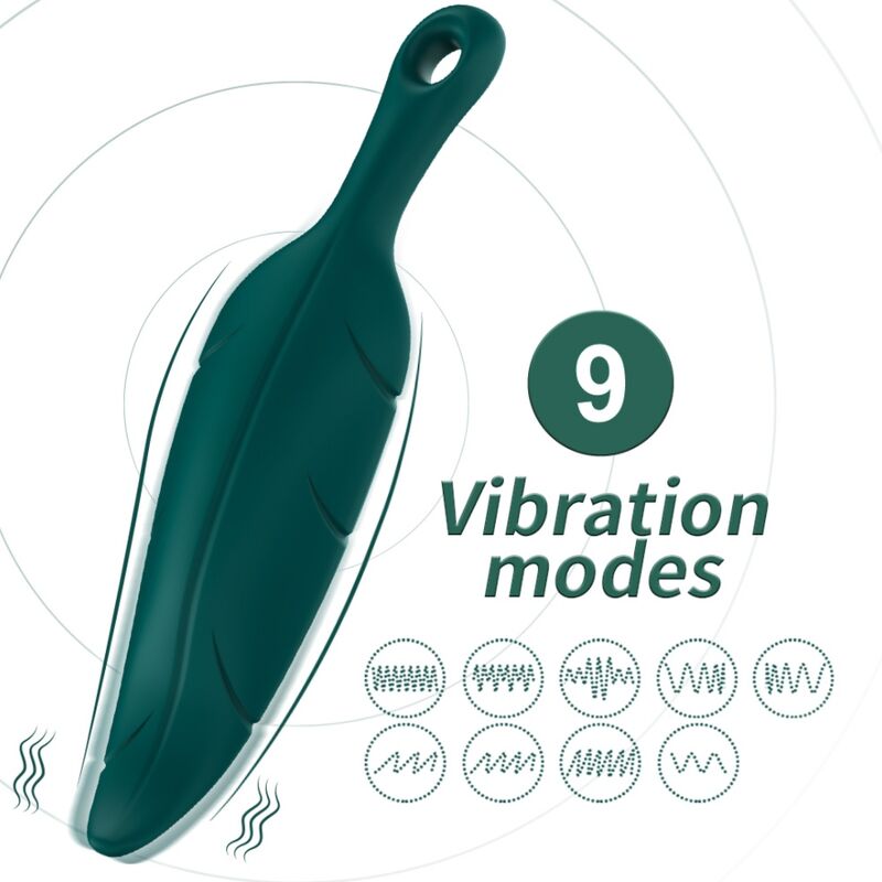 ARMONY - STIMULATOR  VIBRATOR BLATTGRÜN