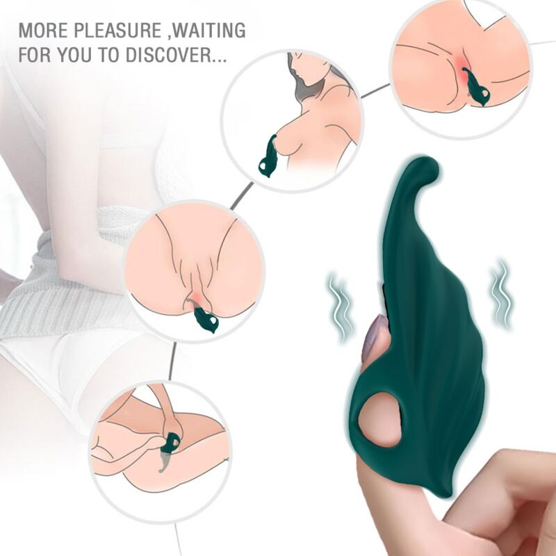 ARMONY - FINGERSTIMULATOR  VIBRATOR GRÜN