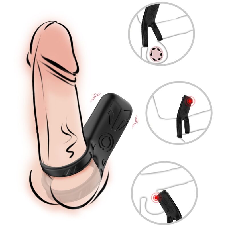 ARMONY - DOPPELRINGVIBRATOR SCHWARZ – Bild 2