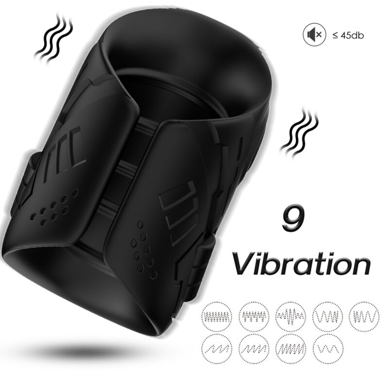 ARMONY - MASTURBATOR  VIBRATOR SCHWARZ