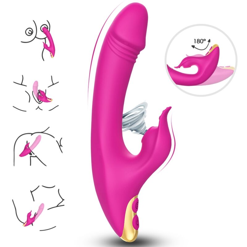 ARMONY - LOVE KLITORIS  G-SPOT SAUGNAPF FUCHSIA