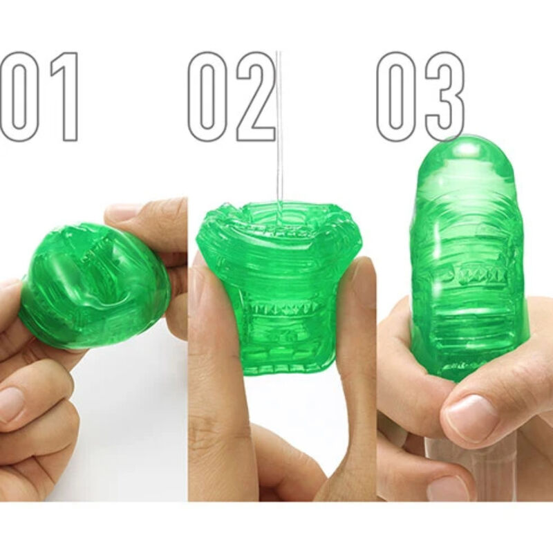 TENGA - UNI EMERALD MASTURBATOR-Fingerhut – Bild 4