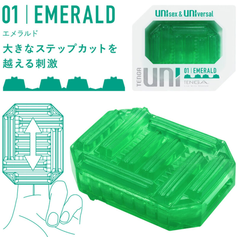 TENGA - UNI VARIETY MASTURBATOR FINGERHÜHSCH PACKUNG 4 EINHEITEN – Bild 2