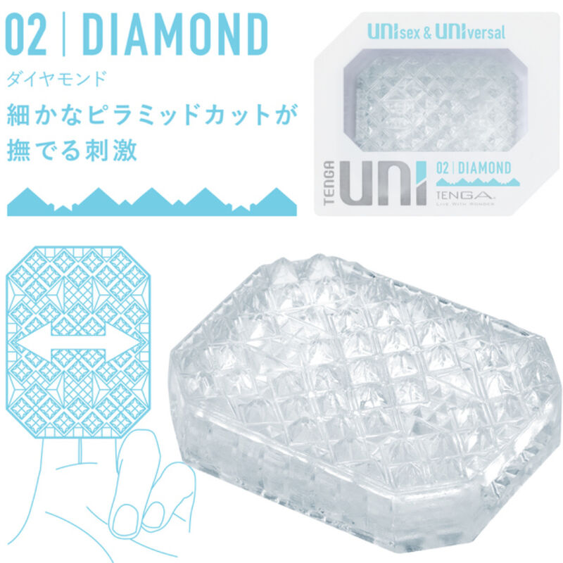TENGA - UNI VARIETY MASTURBATOR FINGERHÜHSCH PACKUNG 4 EINHEITEN – Bild 3
