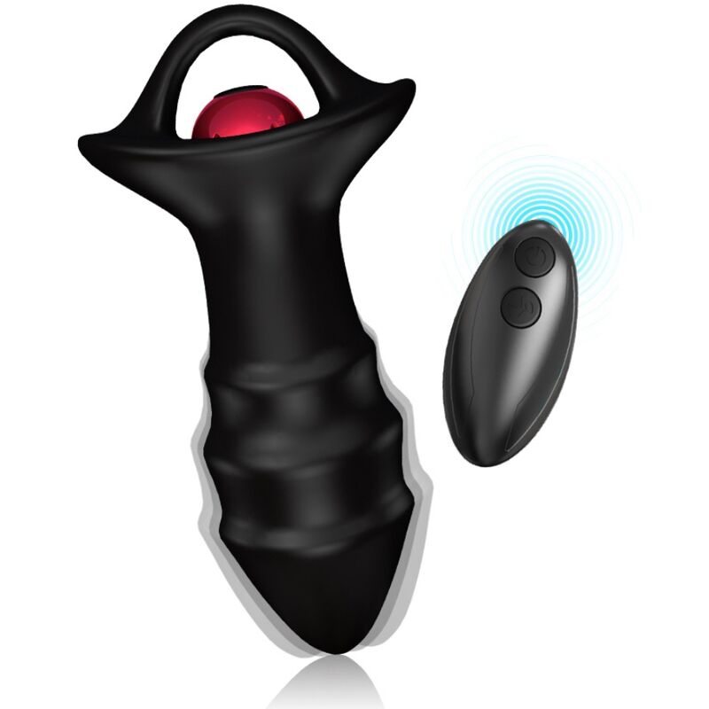 ARMONY - KYLIN FINGERVIBRATOR  ANALPLUG FERNBEDIENUNG SCHWARZ