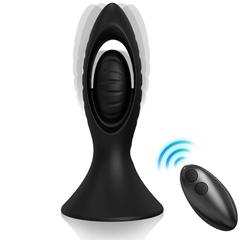ARMONY - VIBRATOR  ANALPLUG SILIKON SCHWARZ