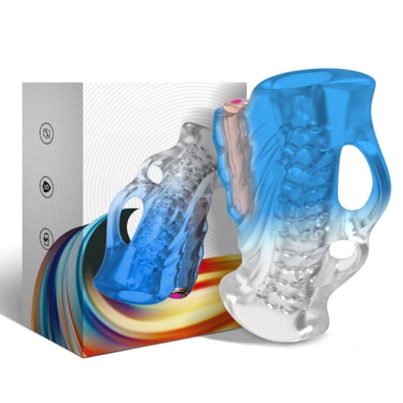 ARMONY - MASTURBATOR FINGER VIBRATOR BLAUER GRADIENT – Bild 4
