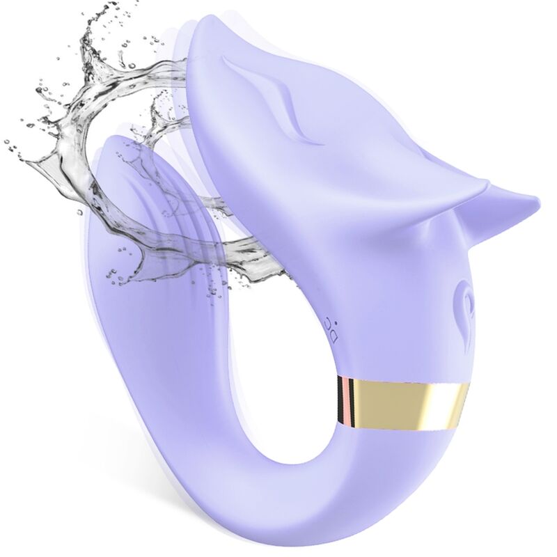 ARMONY - FOX VIBRATOR FÜR PAARE, FERNBEDIENUNG, LILA – Bild 2
