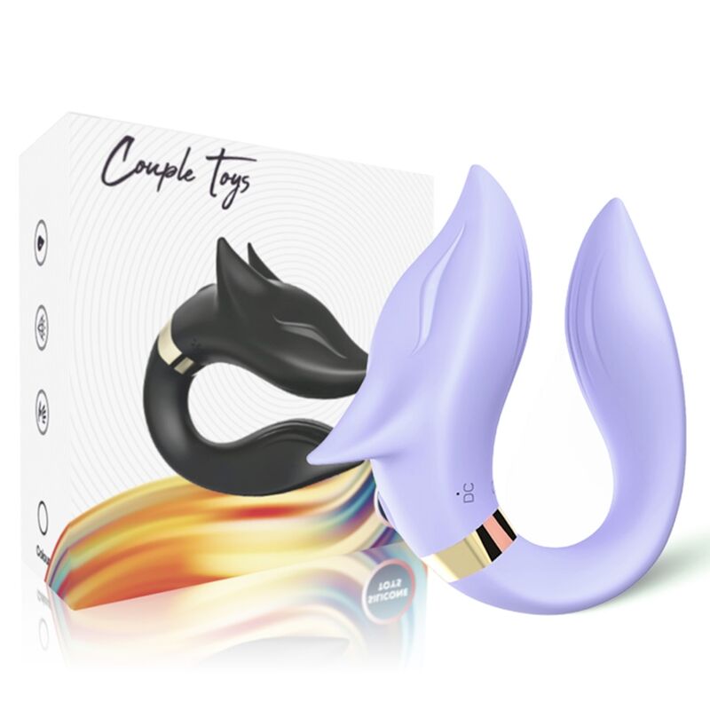 ARMONY - FOX VIBRATOR FÜR PAARE, FERNBEDIENUNG, LILA – Bild 4
