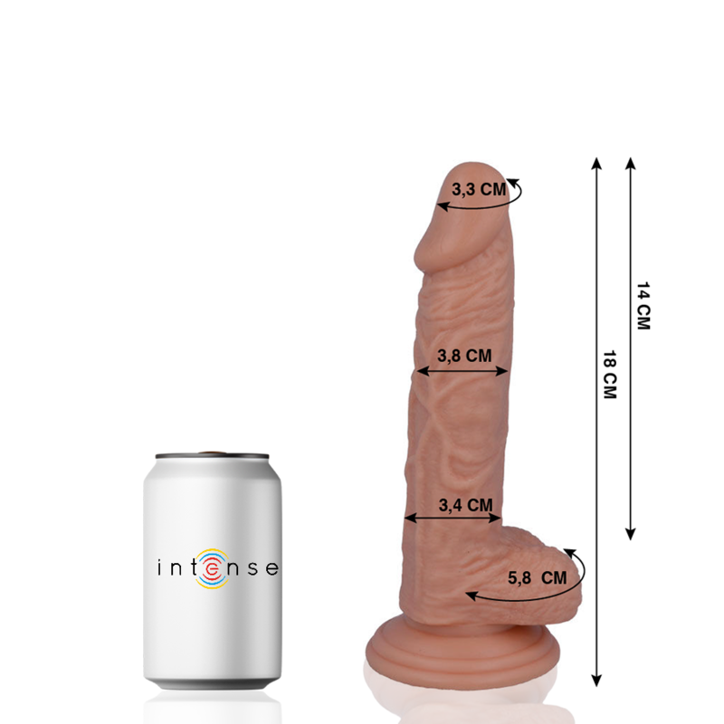 MR INTENSE - 11 REALISTIC PENIS 18 CM -O- 3.8 CM – Bild 2