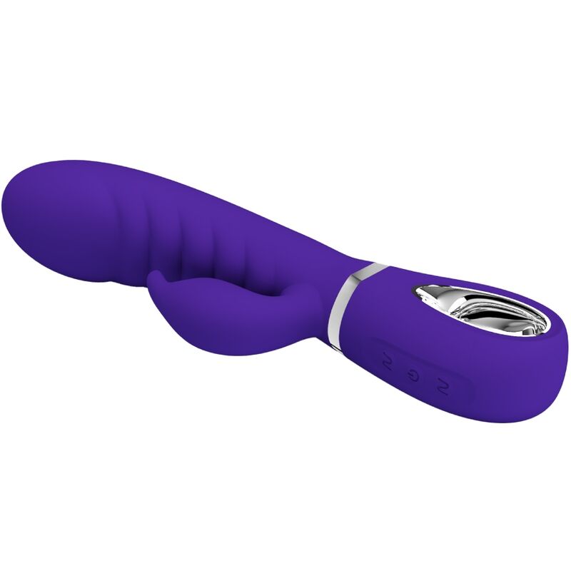 PRETTY LOVE - PRESCOTT MULTIFUNKTIONS-G-SPOT-VIBRATOR LILA – Bild 3