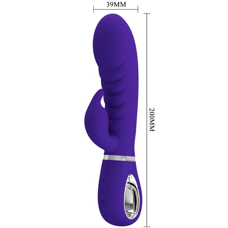 PRETTY LOVE - PRESCOTT MULTIFUNKTIONS-G-SPOT-VIBRATOR LILA – Bild 5