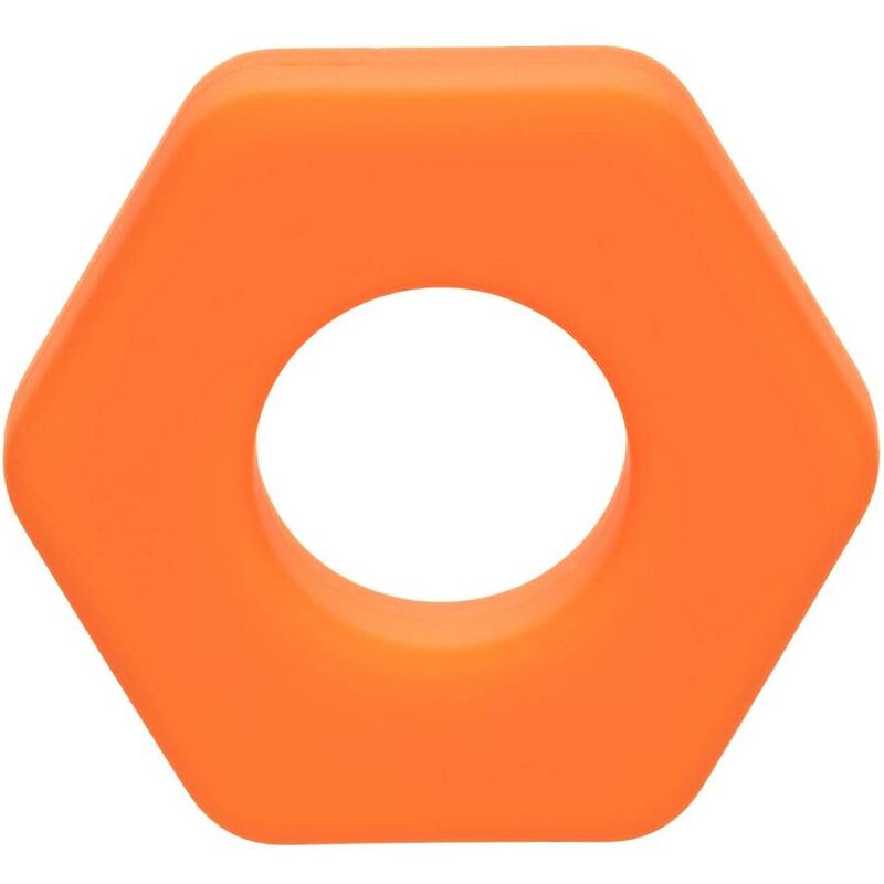 CALEXOTICS - ALPHA PROLONG SEXAGON RING ORANGE – Bild 3