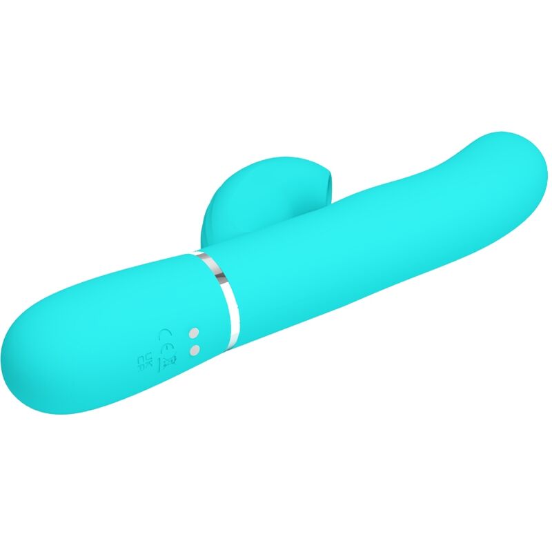 PRETTY LOVE - PERLITA MULTIFUNKTIONS-3-IN-1-G-PUNKT-VIBRATOR AQUA GRÜN – Bild 4