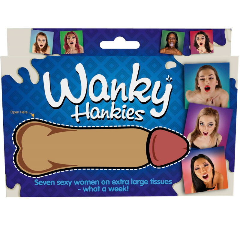 SPENCER FLEETWOOD - WANKY HANKIES 7 EXTRA GROßE DAMENTASCHENTÜCHER – Bild 3