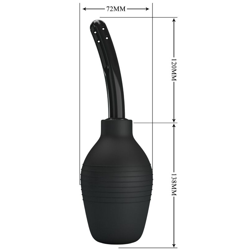 MR PLAY - ANAL-DUSCHE BLKC SUPER POWER SCHWARZ – Bild 5