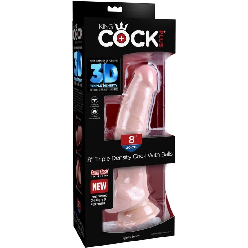 KING COCK - DREIFACHDENSITTSHAHN 18.4 CM – Bild 3