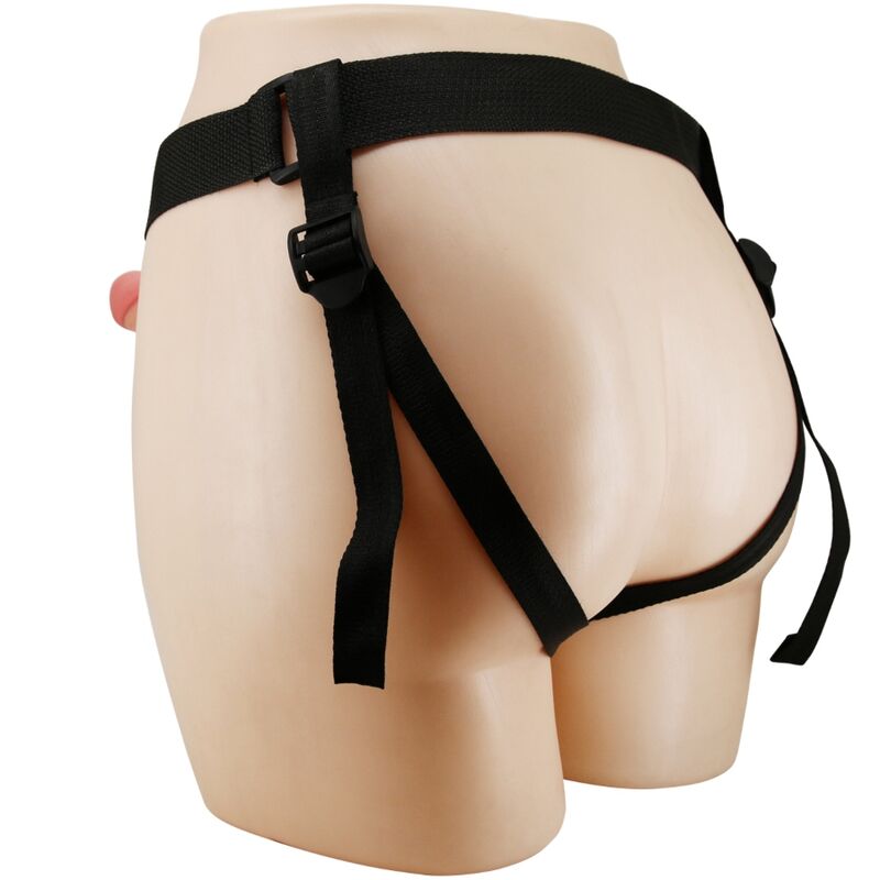 PRETTY LOVE - MAVIS HARNESS UNIVERSAL SLIP MIT DILDO 19 CM NATUR – Bild 2