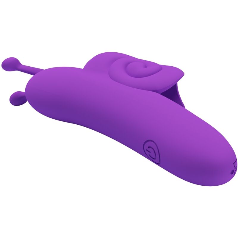 PRETTY LOVE - SNAIL LEISTUNGSSTARKER LILA FINGERSTIMULATOR – Bild 4