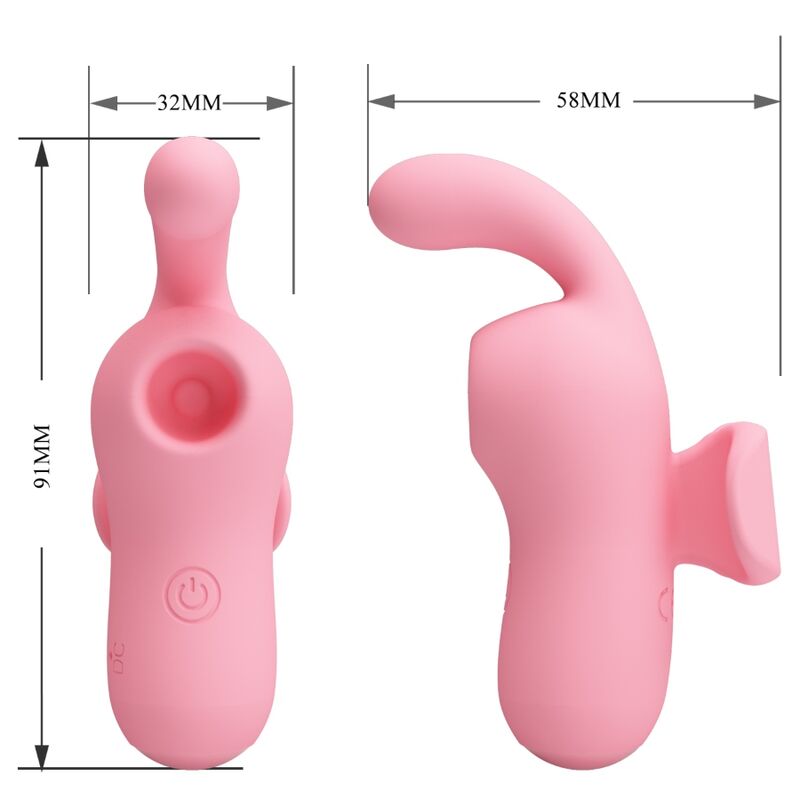 PRETTY LOVE - MINI-SPASSSPIELZEUG VON MAGIC FAIRY VIBRATOR SAUGER – Bild 5