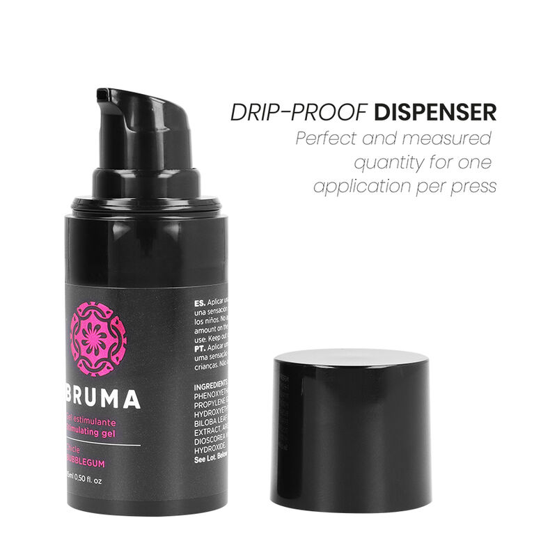 BRUMA - BUBBLEGUM GESCHMACK STIMULIERENDER BALSAM 15 ML – Bild 4