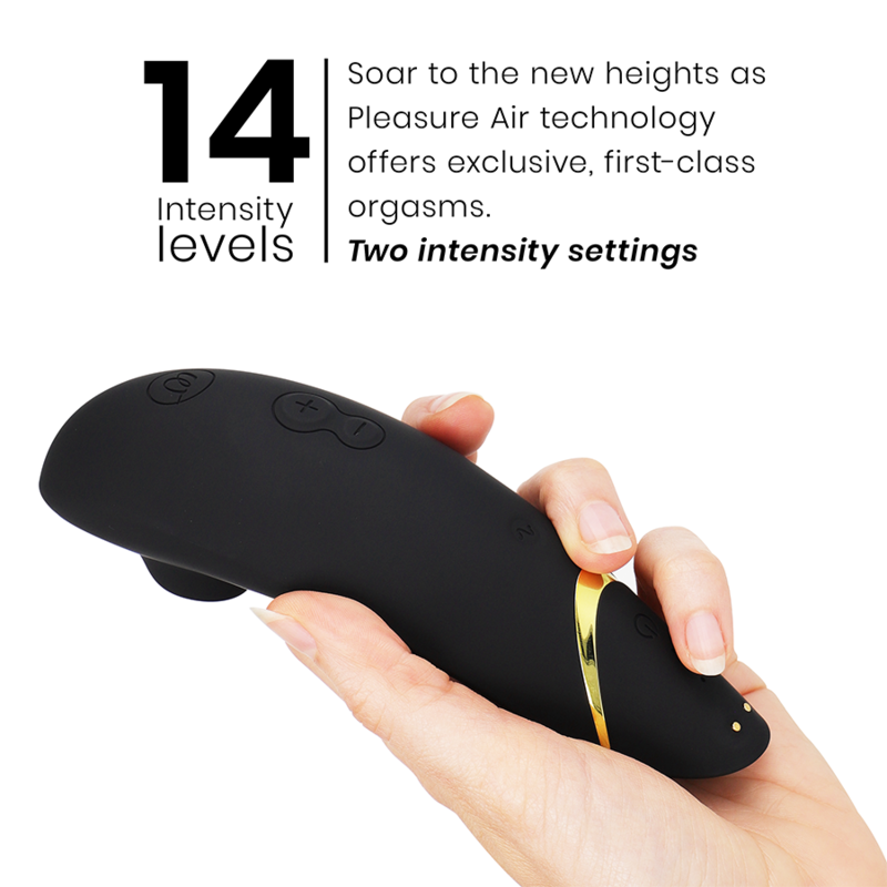 WOMANIZER - PREMIUM 2 KLITORALSTIMULATOR SCHWARZ – Bild 5