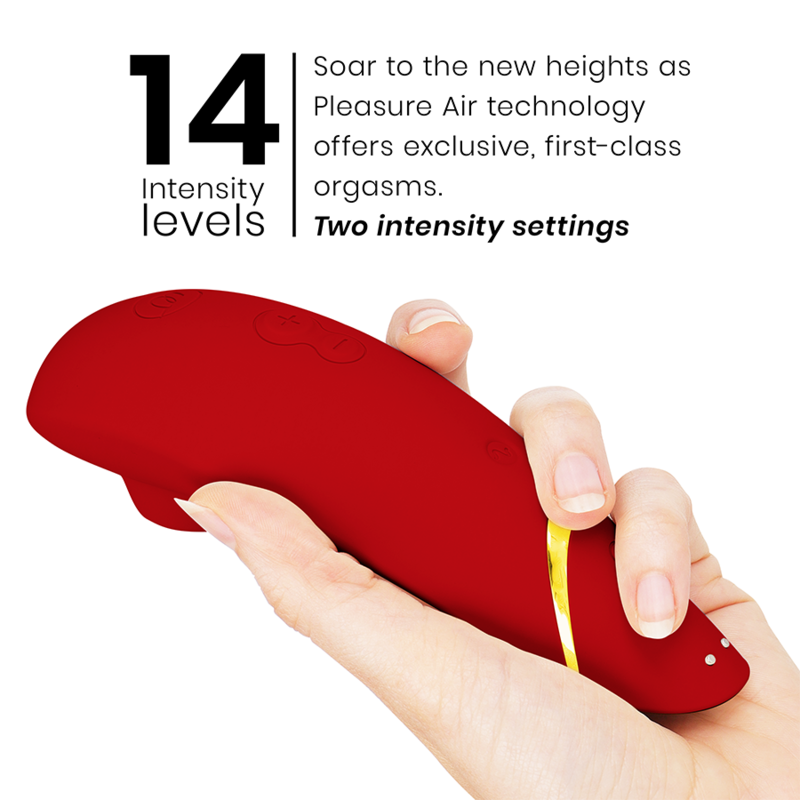 WOMANIZER - PREMIUM 2 KLITORALSTIMULATOR BORDEAUX – Bild 5