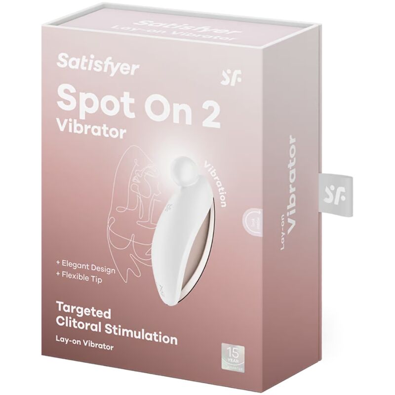 SATISFYER - SPOT ON 2 AUFLEGEVIBRATOR WEISS – Bild 5