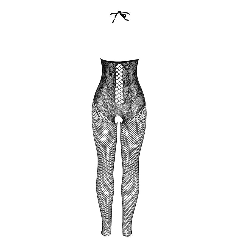 SUBBLIME - 951849 OFFENER NETZ-BODYSTOCKING MIT NECKHOLDER UND SCHWARZ EINE GRÖSSE – Bild 5