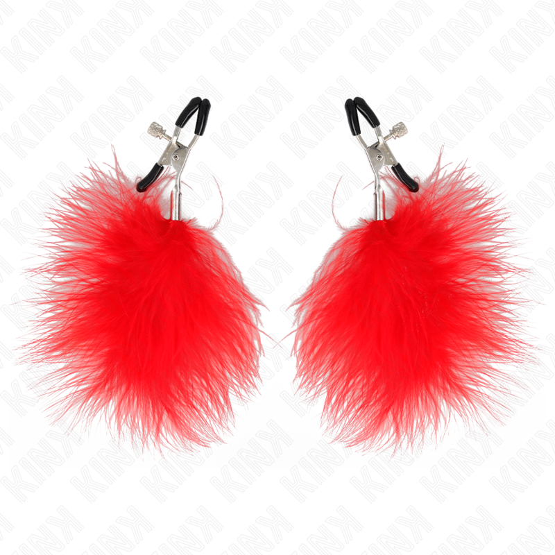 KINK - FEDERNIPPENKLEMME ROT 7 CM – Bild 2