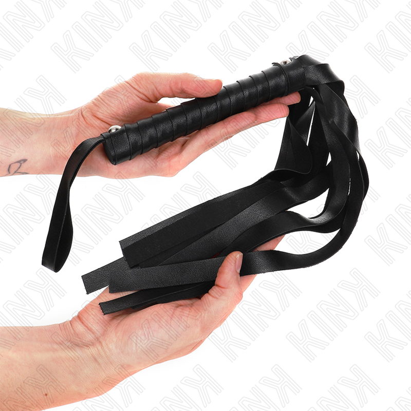 KINK - SCHWARZE BREITSCHWANZPEITSCHE 48,5 CM – Bild 3