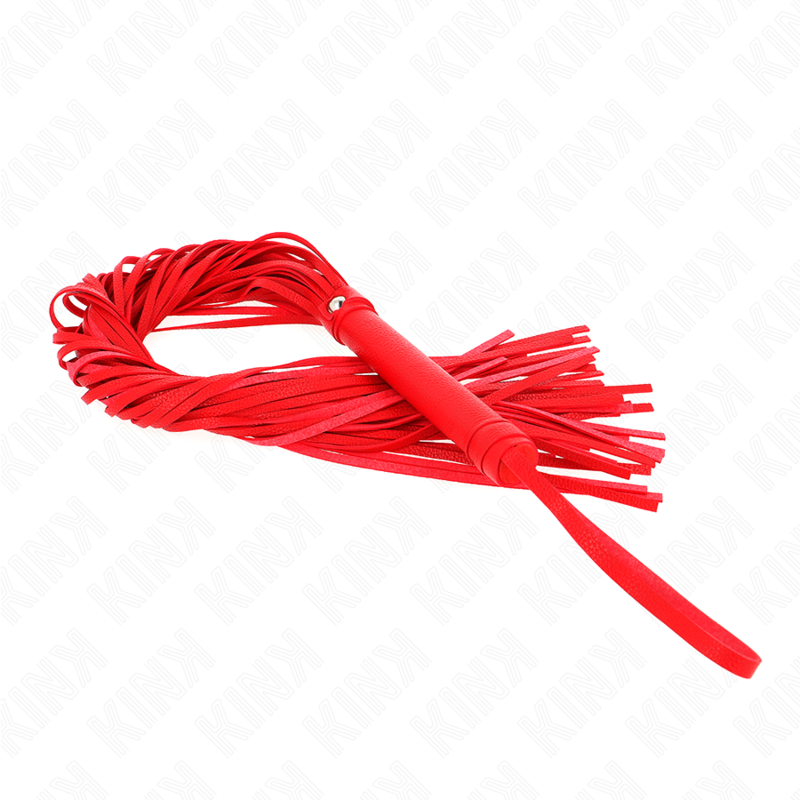 KINK - ROTE WEICH-PVC-PEITSCHE 70 CM – Bild 2