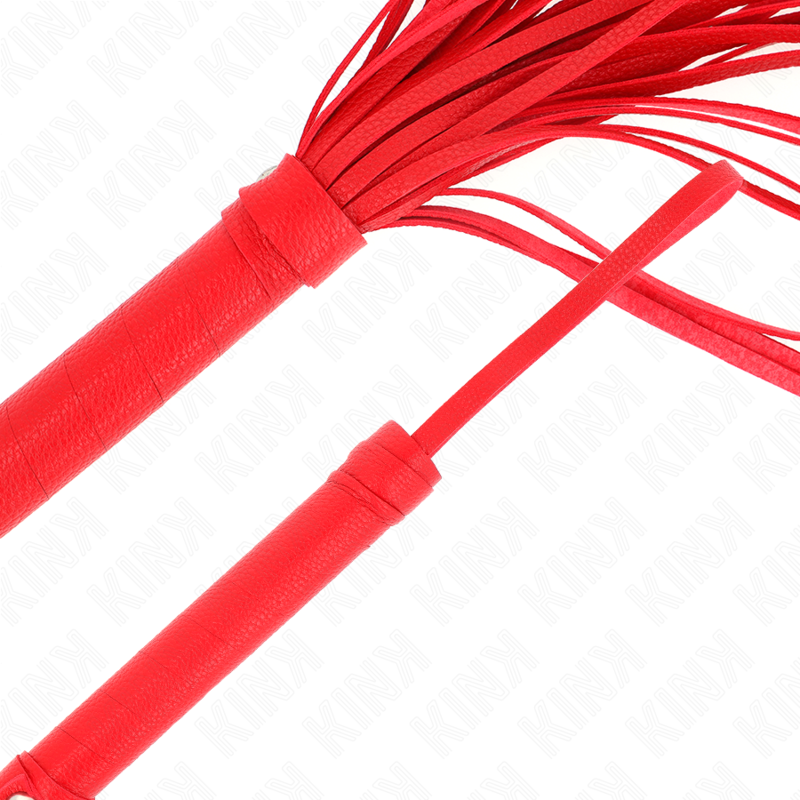 KINK - ROTE WEICH-PVC-PEITSCHE 70 CM – Bild 5