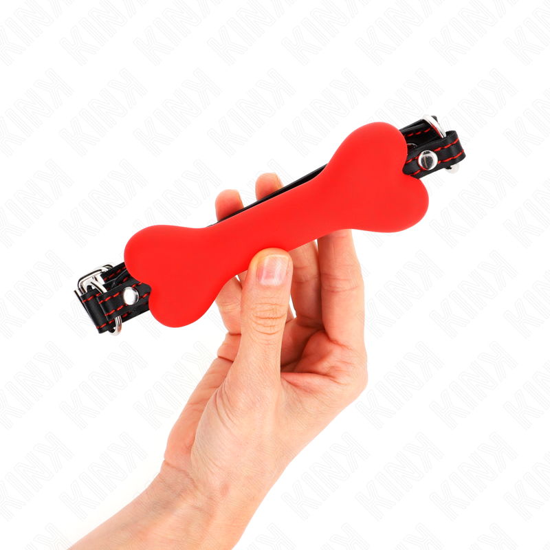KINK - ROTER KNOCHEN 12 CM GAG 63 x 2 CM – Bild 2