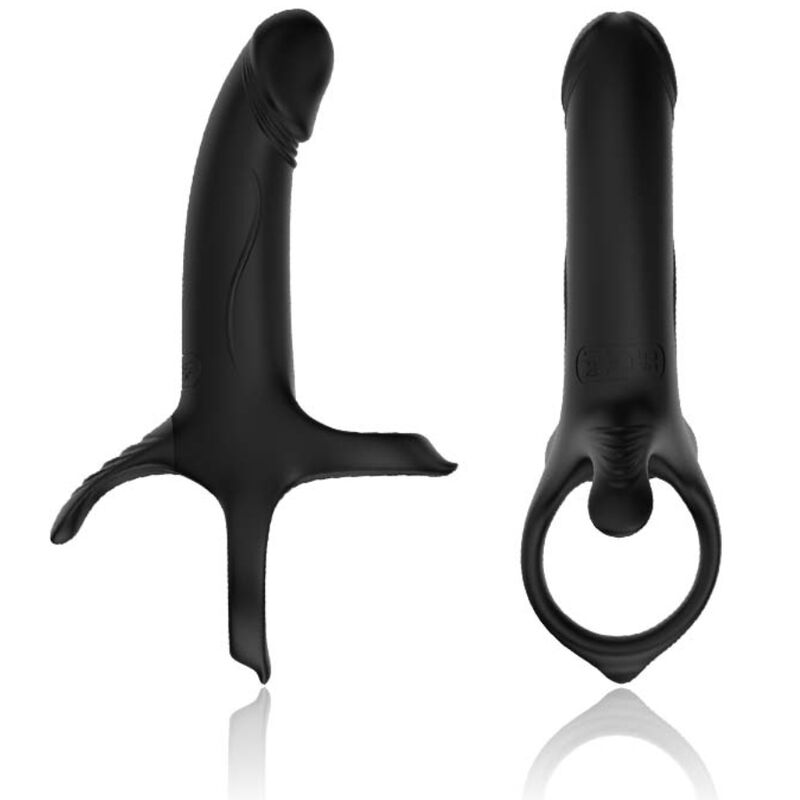 ARMONY - DILDO MIT RING VIBRATOR SCHWARZ – Bild 2