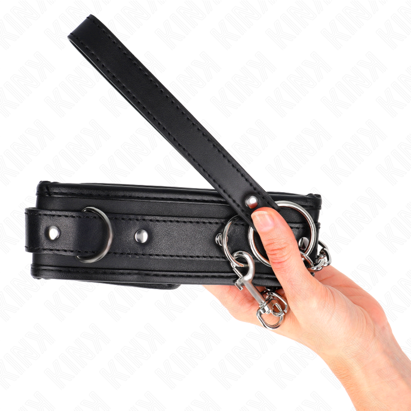 KINK - BASISMODELL HALSBAND MIT LEINE 65 CM MODELL 1 53 X 6 CM – Bild 4