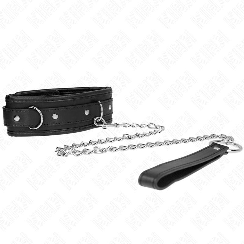 KINK - BASISMODELL HALSBAND MIT LEINE 65 CM MODELL 1 53 X 6 CM – Bild 3