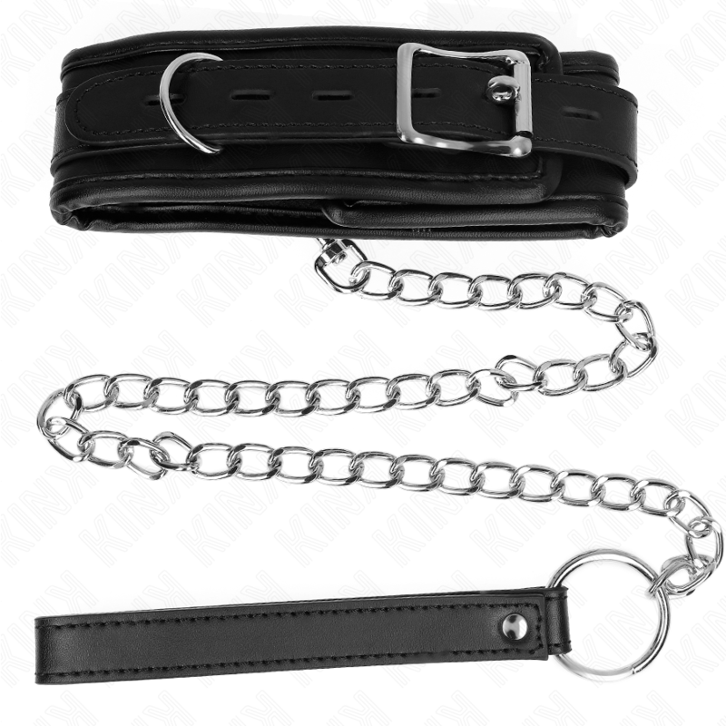 KINK - BASISMODELL HALSBAND MIT LEINE 65 CM MODELL 1 53 X 6 CM – Bild 5