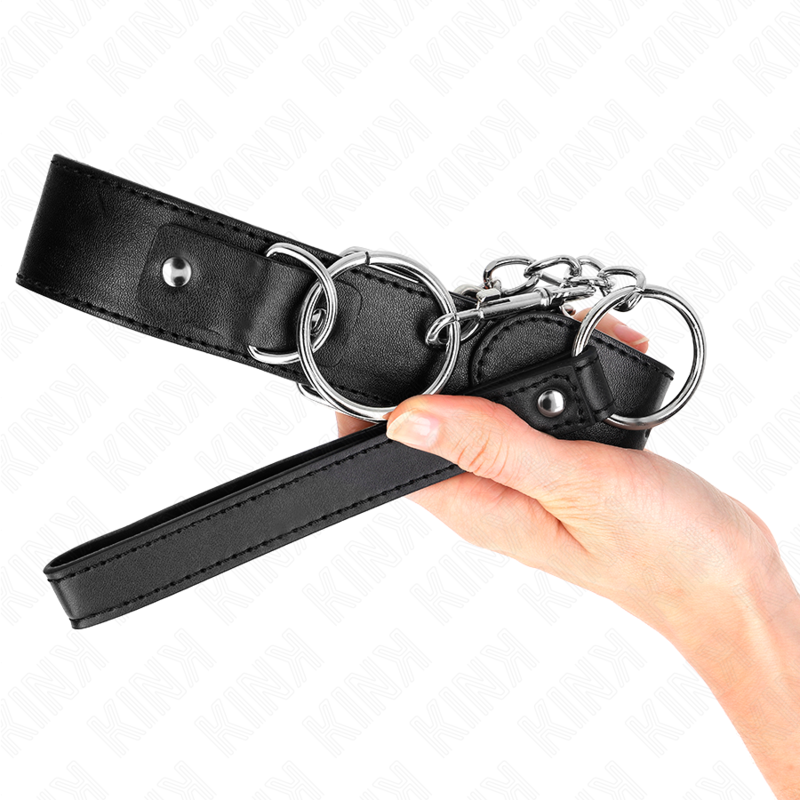 KINK - BASISMODELL HALSBAND MIT LEINE MODELL 4 VERSTELLBAR 36-43 CM – Bild 4
