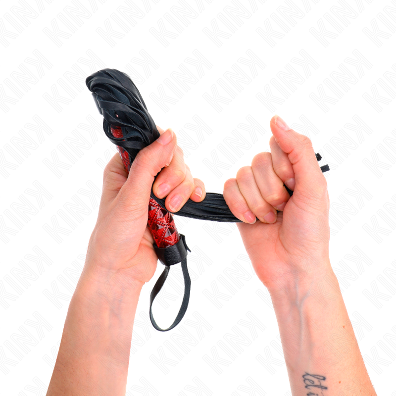 KINK - PEITSCHE MIT RAUTENMUSTER 40 CM – Bild 5