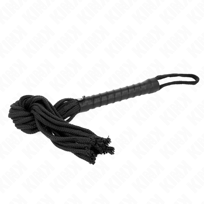 KINK - SCHWARZE SEILPEITSCHE 56 CM – Bild 3