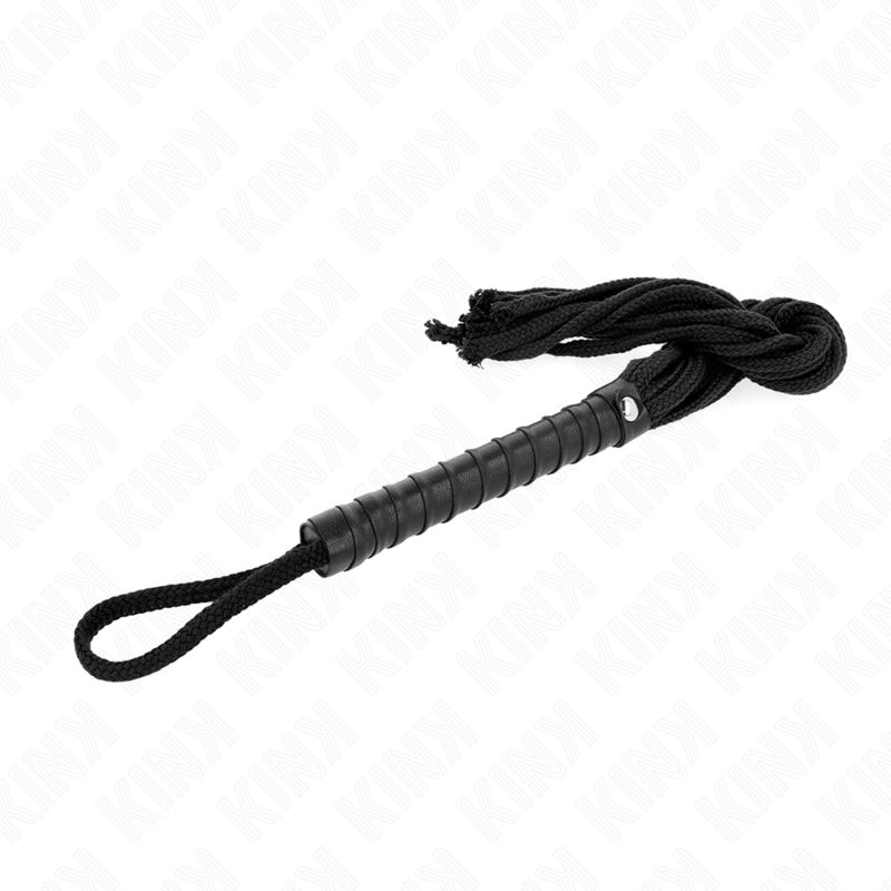 KINK - SCHWARZE SEILPEITSCHE 56 CM – Bild 5