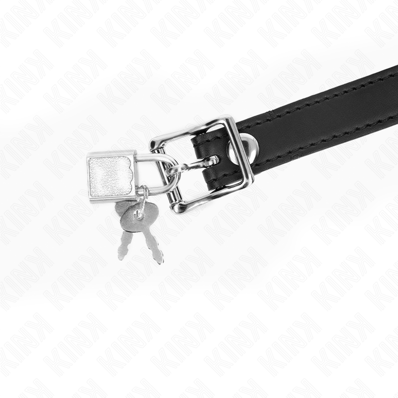 KINK - SILIKONBALL 4 CM KNEBEL MIT SCHLOSS 60 x 2 CM – Bild 4