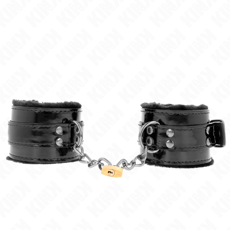 KINK - LEICHTE HANDGELENKSFESSELN MIT KUPFERSCHLOSS, VERSTELLBAR 17-29 CM X 5,5 CM – Bild 2