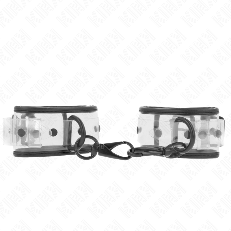 KINK - TRANSPARENT HANDGELENKMANSCHETTEN VERSTELLBAR 18-30 CM X 5,5 CM – Bild 2